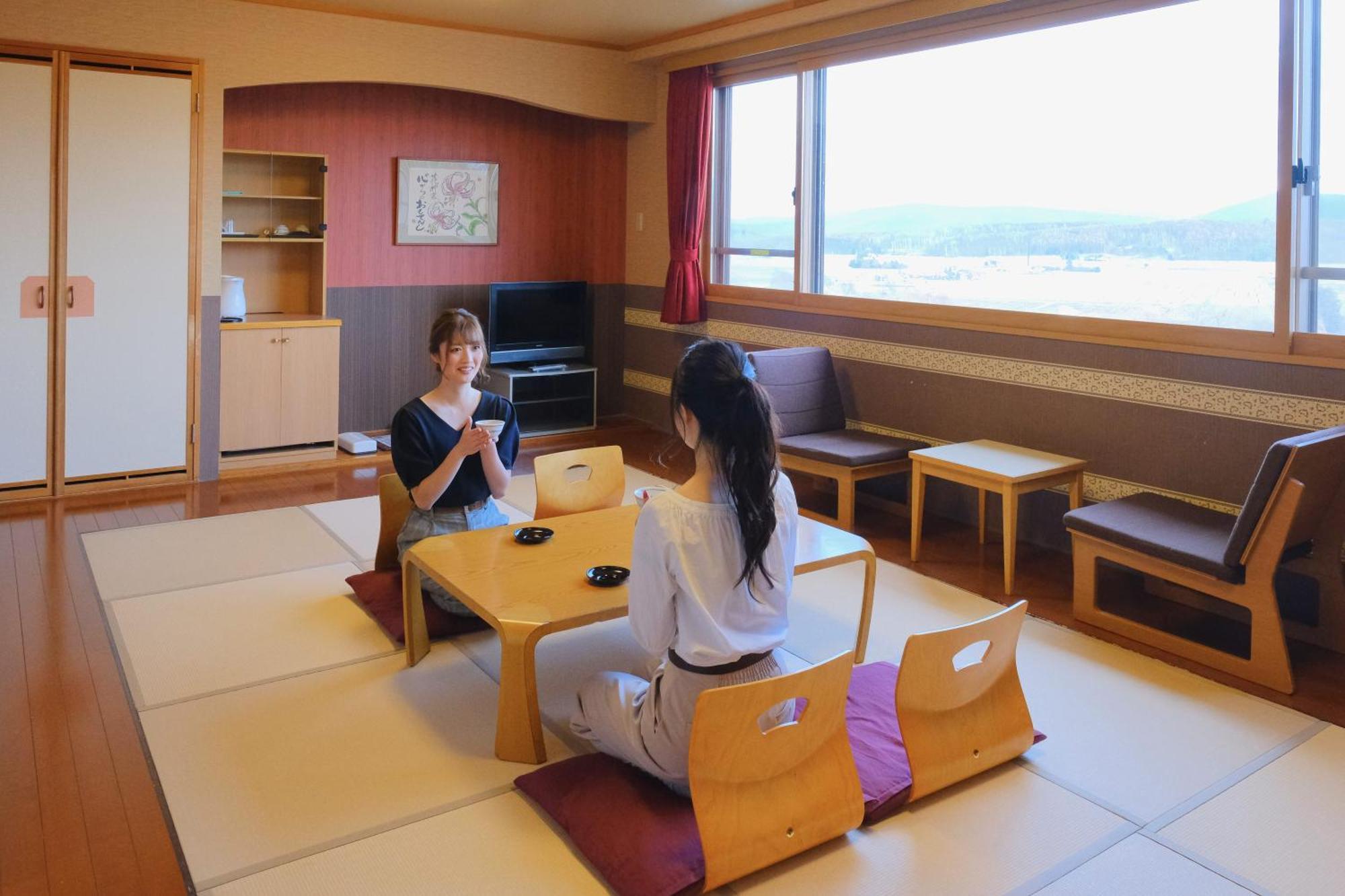 Morinoyu Hotel Hanakagura Asahikawa Exteriör bild